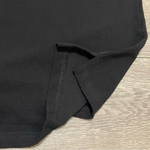 Moschino Couture Men's Teddy Bear Patch Polo Shirt Black Short Sleeve Sz 42 NWT - Picture 9 of 11